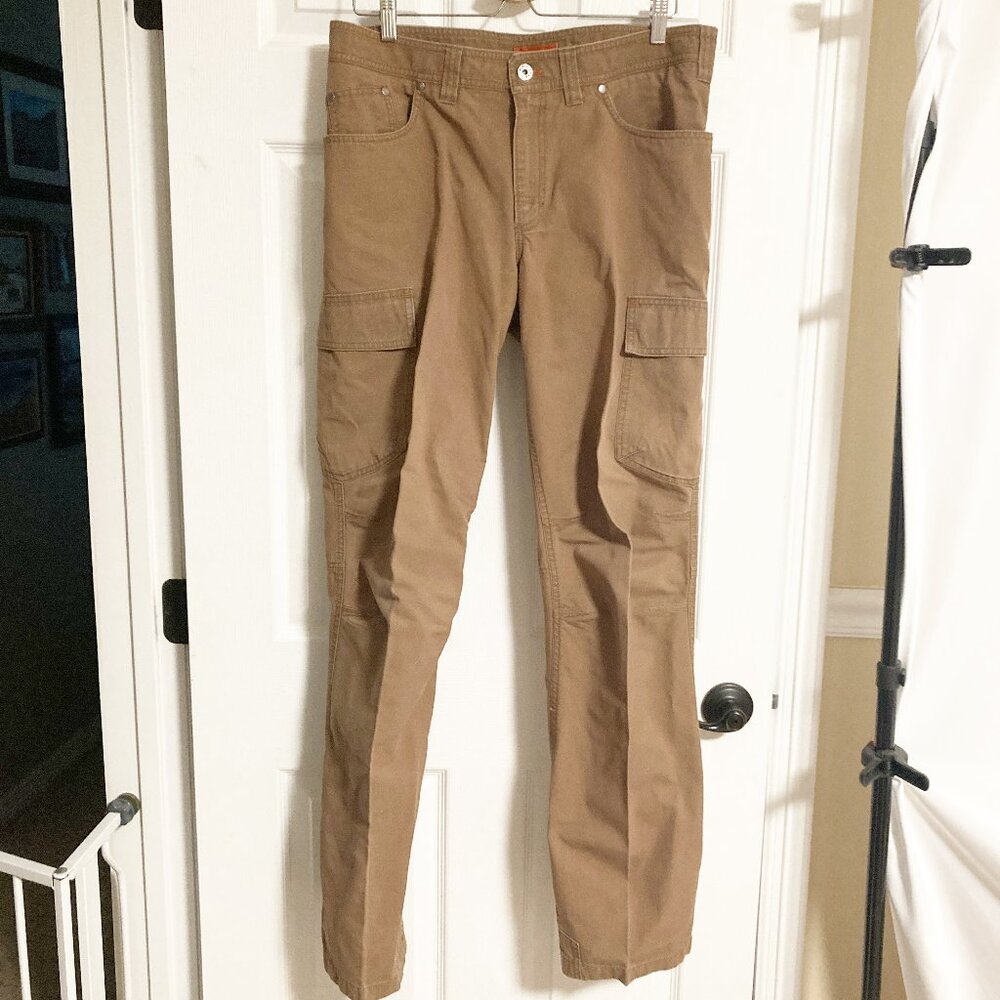 LL Bean Straight Leg Cargo Pants Size 35 x 34